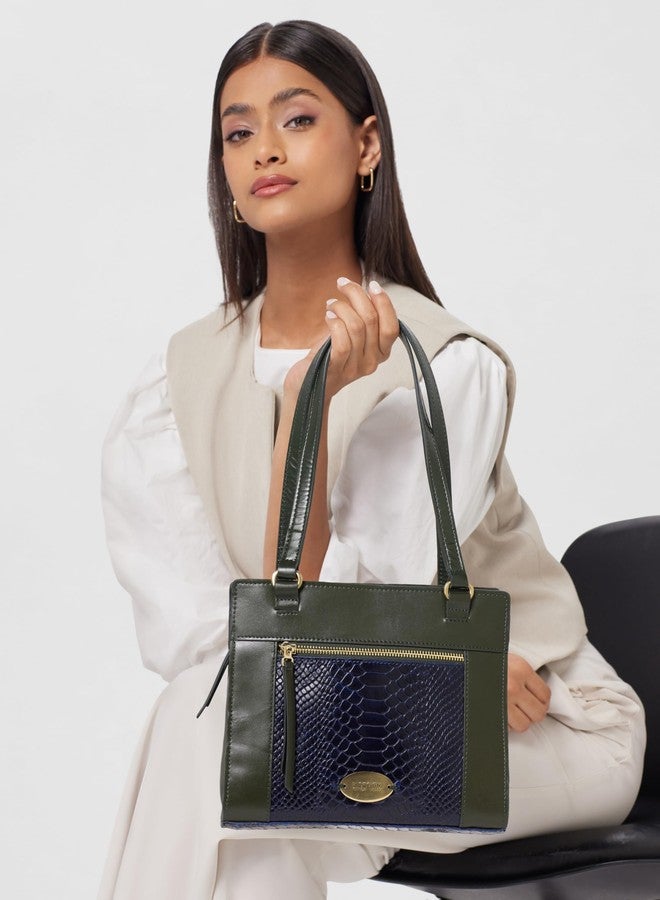 هاي ديزاين حقيبة كتف نسائية من هايدساين (أزرق) - Image 2